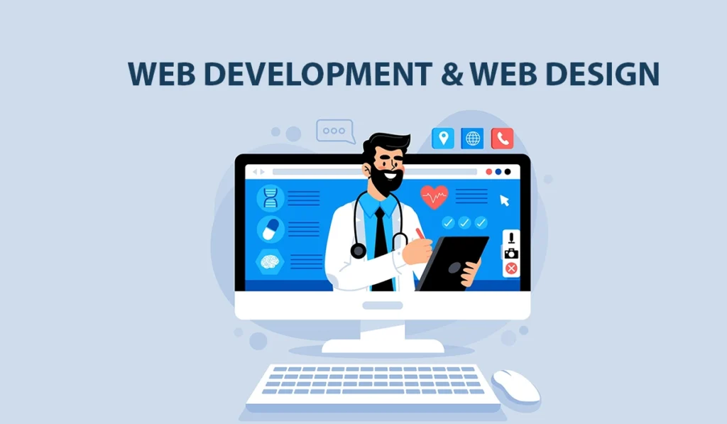 Web designing and developing 